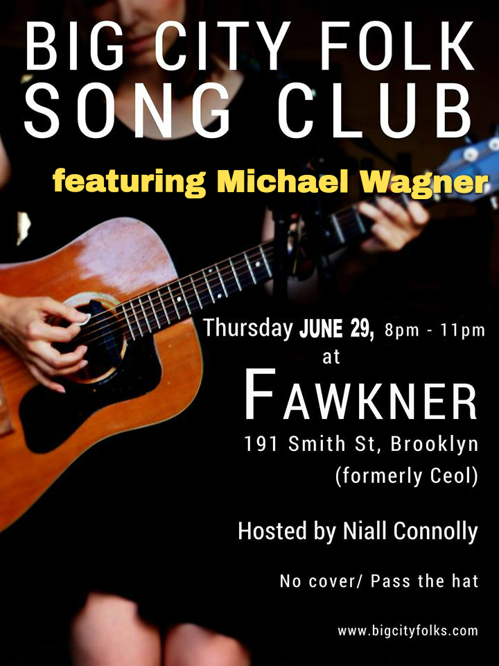 Michael Wagner with Big City Folk at Fawkner, June 29th 2017